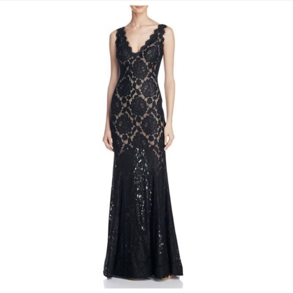 Avery G black gown unaltered